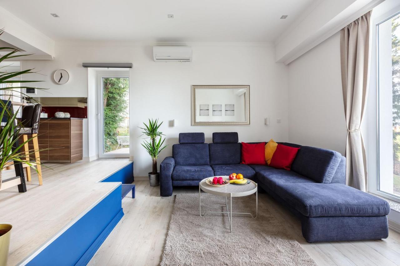 Panoramic Comfort In The Luxurious Green District! Budapesta Exterior foto