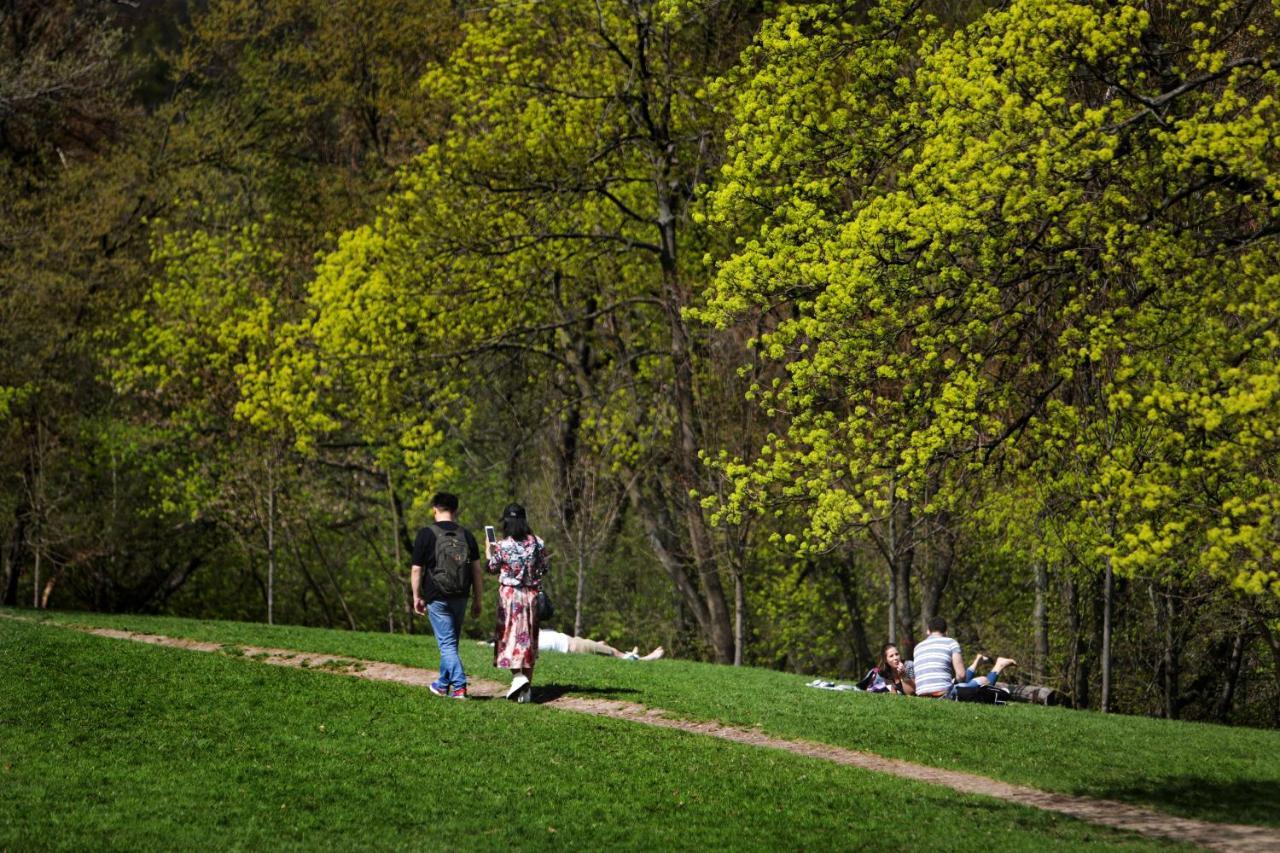 Panoramic Comfort In The Luxurious Green District! Budapesta Exterior foto